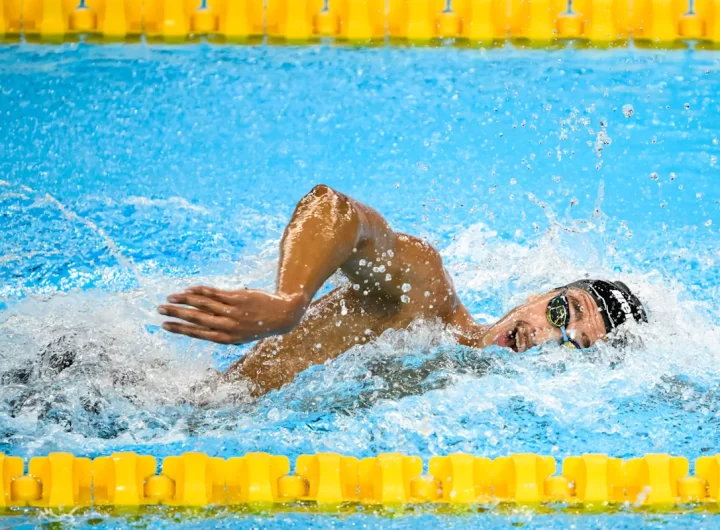 NCAA men’s swimming and diving championships: Florida and IU lead scoring, Arizona State and Texas win relays