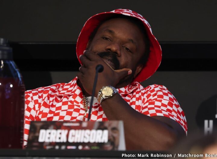Derek Chisora Says Moses Itauma Should Fight Fabio Wardley