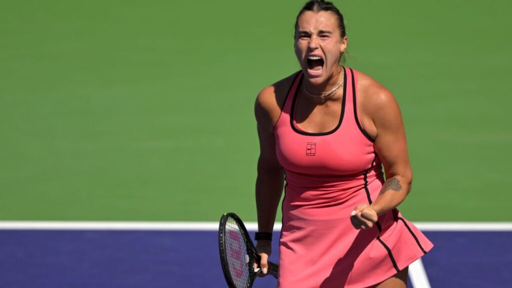 Sabalenka credits new dog with providing 'mental health support'