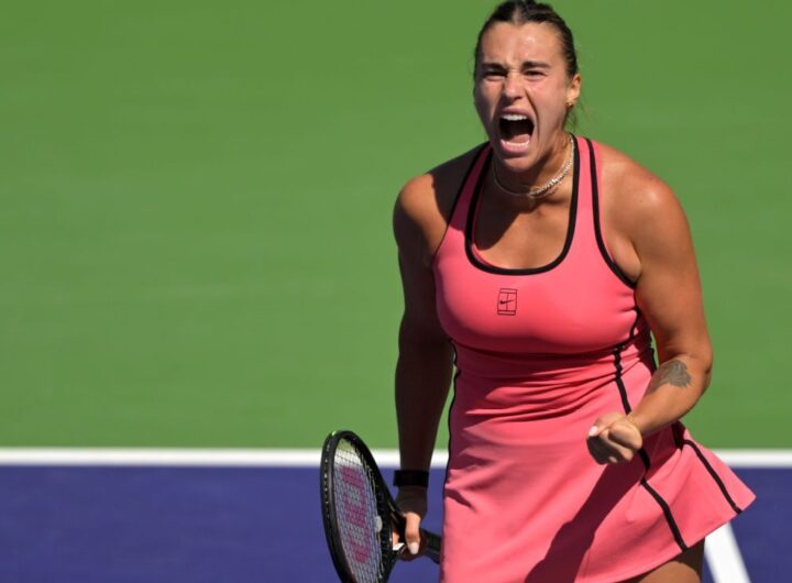 Sabalenka credits new dog with providing 'mental health support'