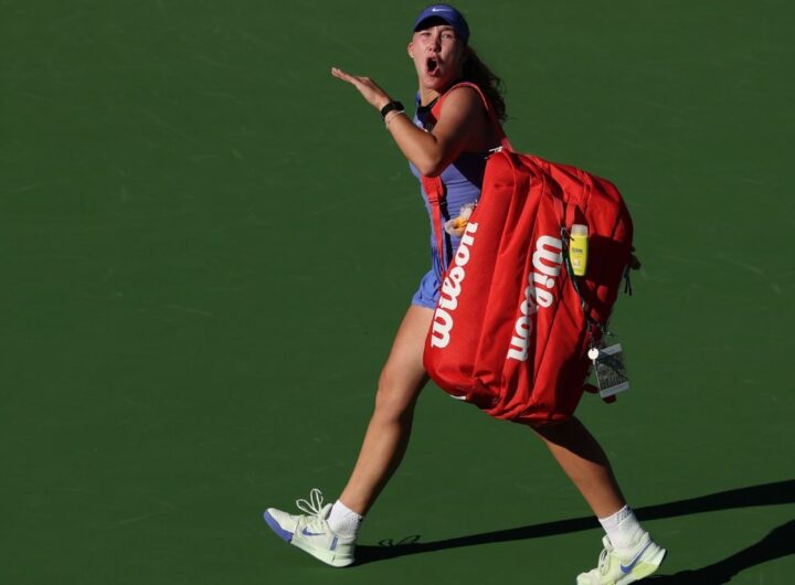 Mirra Andreeva throws racket, spars with crowd after Indian Wells loss