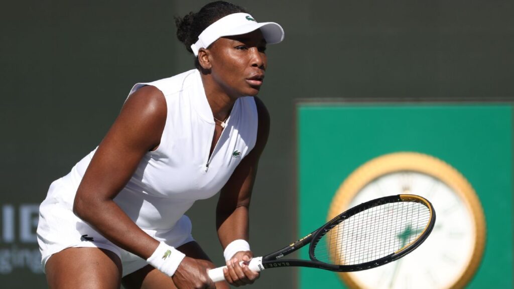 Venus Williams falls in first round of BNP Paribas Open