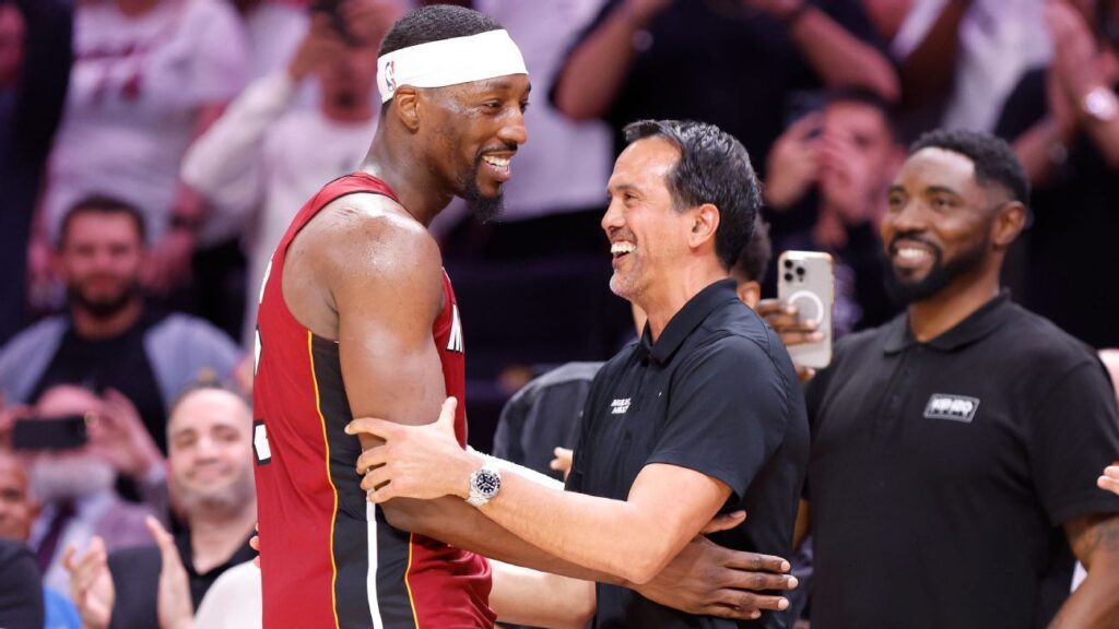 Heat's Spoelstra on Adebayo's 83-point game: 'Have to go for it'