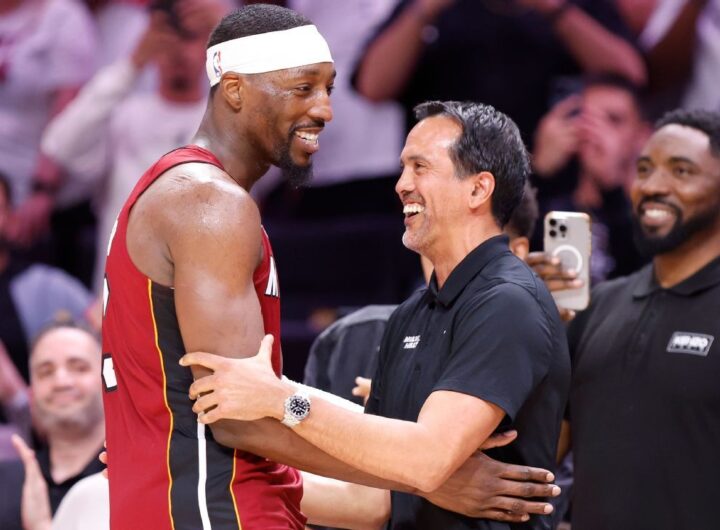 Heat's Spoelstra on Adebayo's 83-point game: 'Have to go for it'