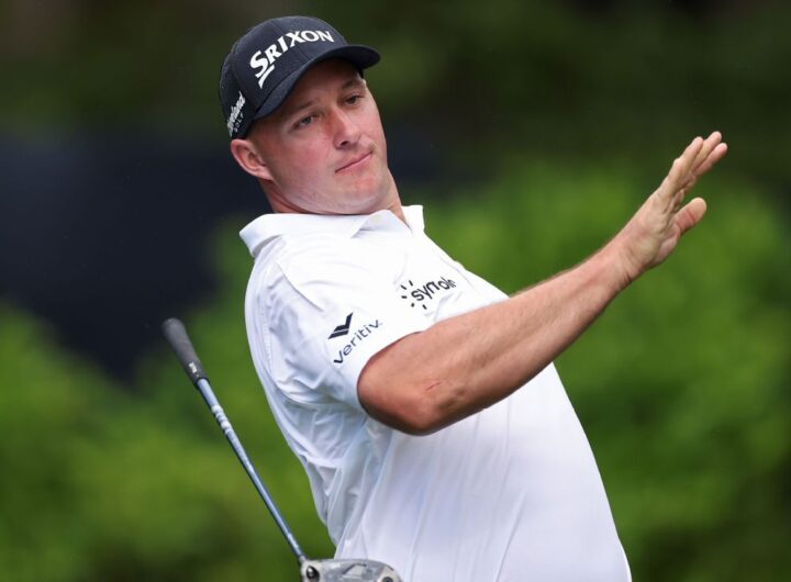 Sepp Straka tied for lead at Players Championship amid delays