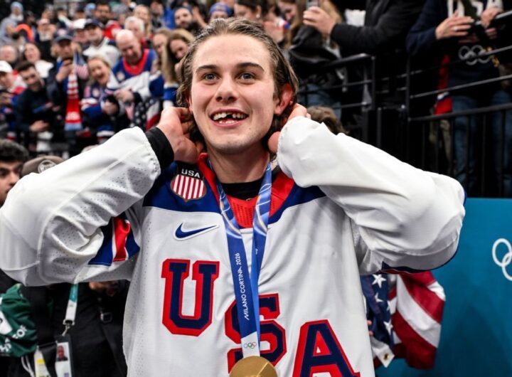 Jack Hughes hypes up Team USA ahead of WBC matchup vs. Canada