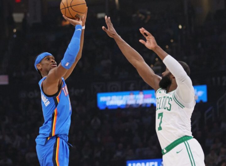 Gilgeous-Alexander eclipses Wilt for NBA's longest 20-point streak