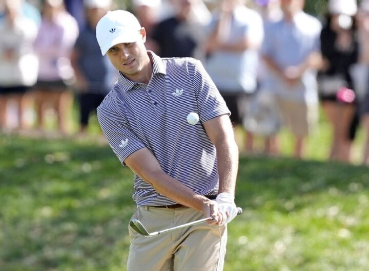 Aberg aces Sawgrass with 63 to take 2-shot lead at Players