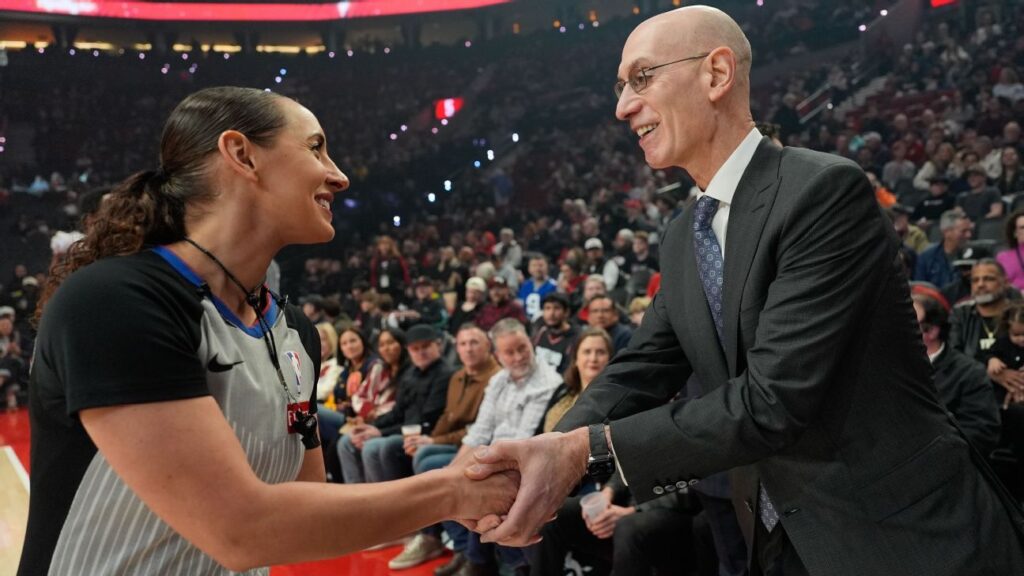 NBA's Adam Silver visits Portland after bill passes to fund arena renovations