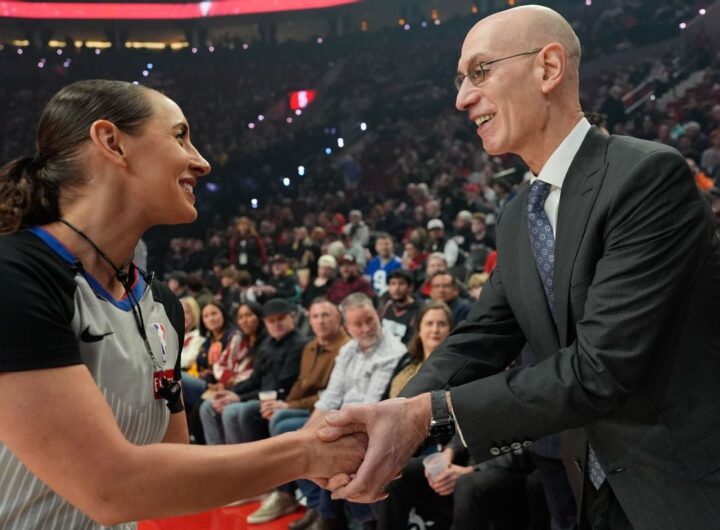 NBA's Adam Silver visits Portland after bill passes to fund arena renovations