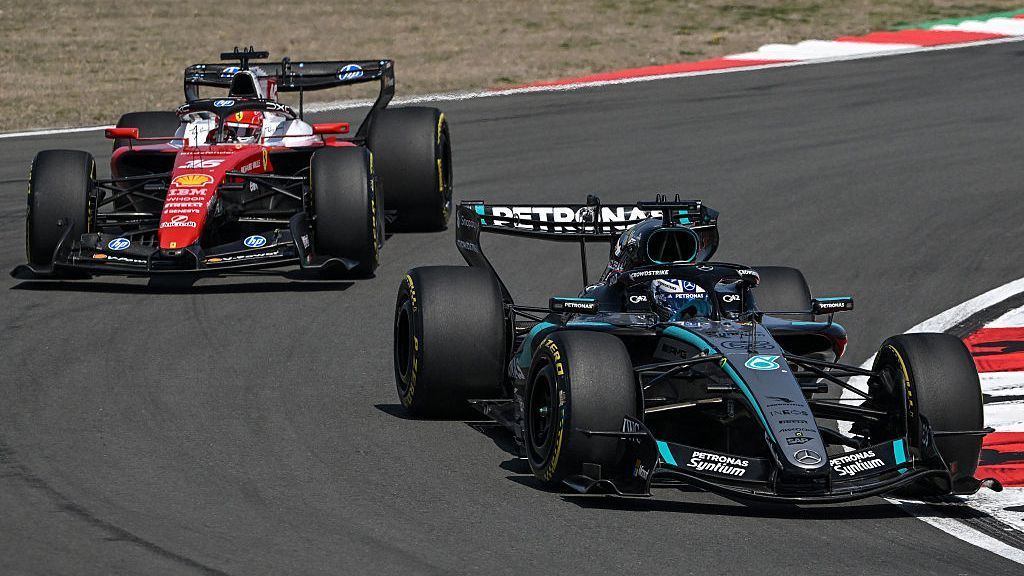 Chinese Grand Prix: George Russell wins F1 sprint