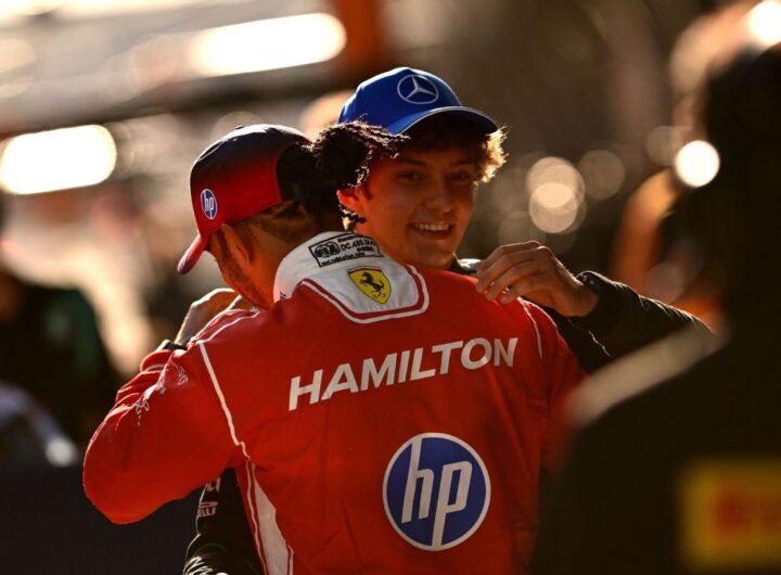 Chinese Grand Prix: Lewis Hamilton brands Kimi Antonelli's record pole an 'amazing achievement'