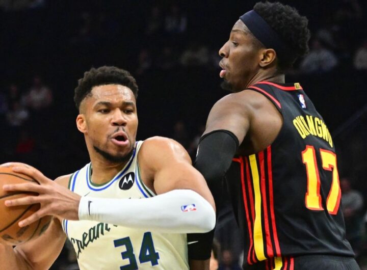 Giannis Antetokounmpo out for 31st time this season vs. Hawks