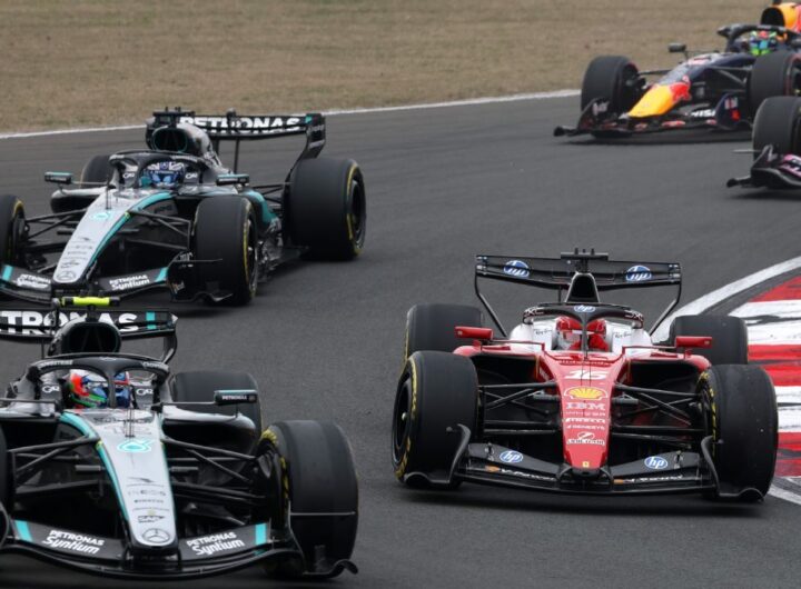 Chinese Grand Prix LIVE: Latest updates as Antonelli stays in lead, Hamilton on his shoulder