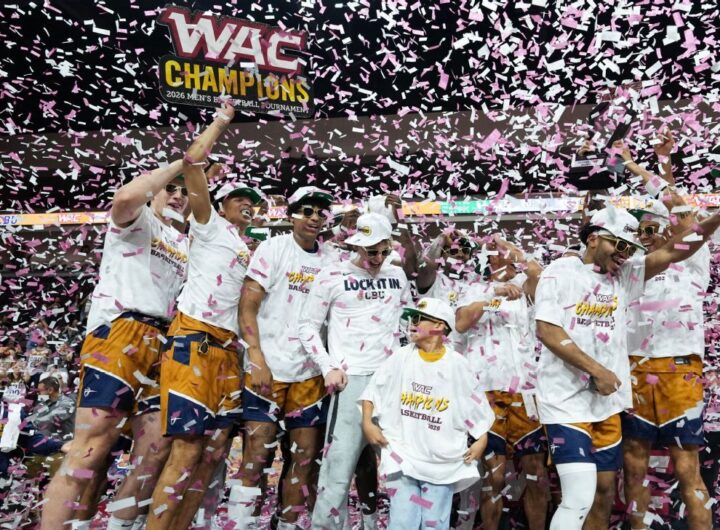 Cal Baptist wins WAC as Utah Valley misses tying alley-oop