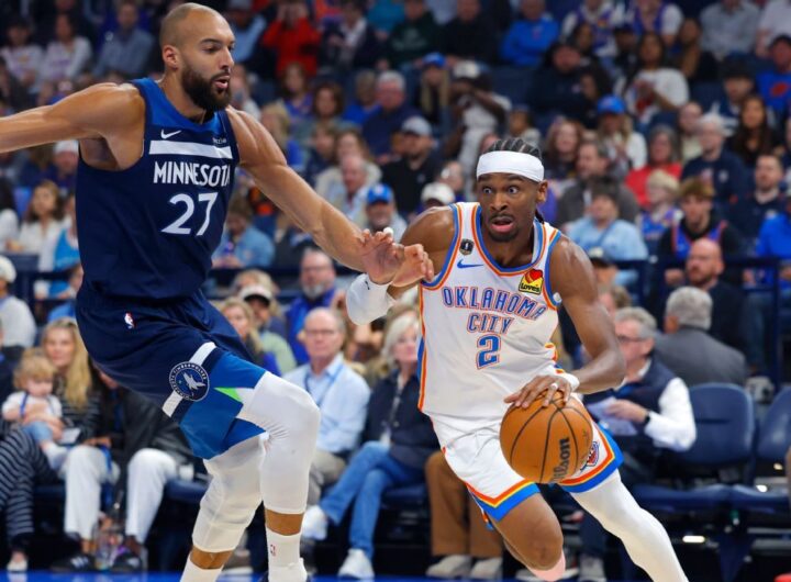 Shai Gilgeous-Alexander barely extends streak as Thunder win