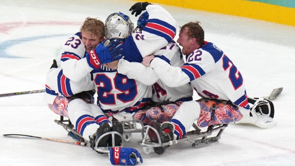 U.S. completes historic hockey sweep in Olympics, Paralympics
