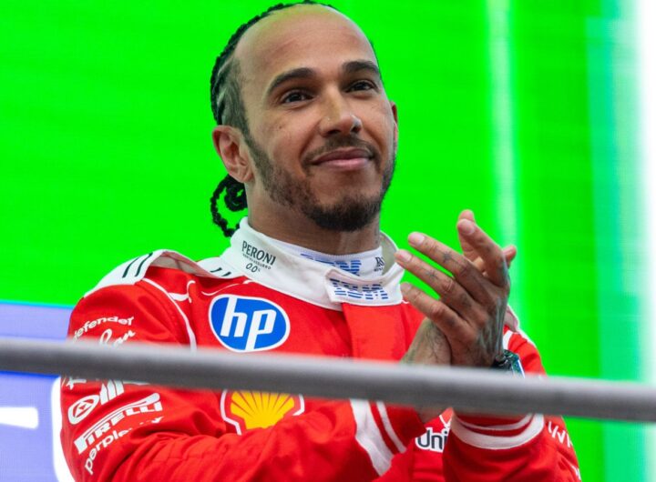 Lewis Hamilton: Ferrari driver says first podium for team proved his 'biggest challenge' after strong Chinese GP drive | F1 News