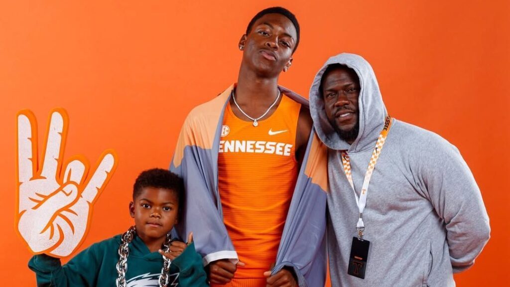 Kevin Hart's son Hendrix commits to run track at Tennessee