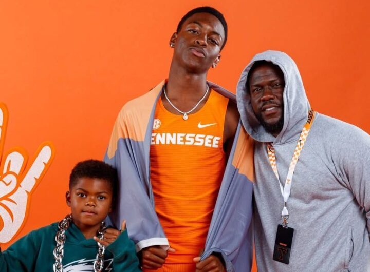 Kevin Hart's son Hendrix commits to run track at Tennessee