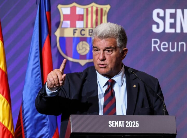 Joan Laporta re-elected Barcelona president in landslide