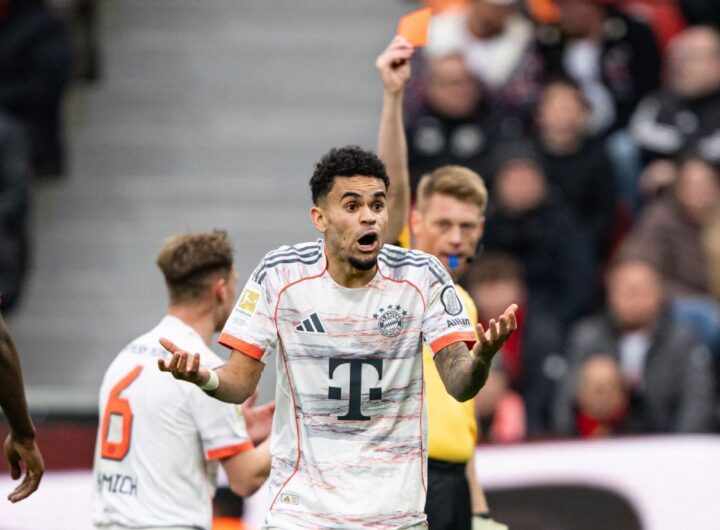 Bayern lose Luis Díaz's red-card appeal despite ref admission