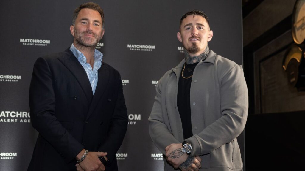 Eddie Hearn determined to help Tom Aspinall get his 'mojo' back