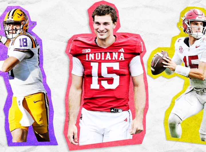 2026 NFL draft QB rankings: Mendoza, Simpson, Nussmeier