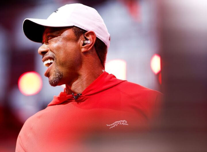 Tiger Woods still mum on status for next month's Masters