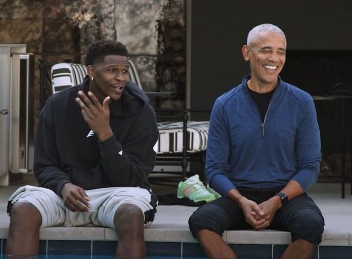 Barack Obama, Anthony Edwards team up to tease Presidential Center opening