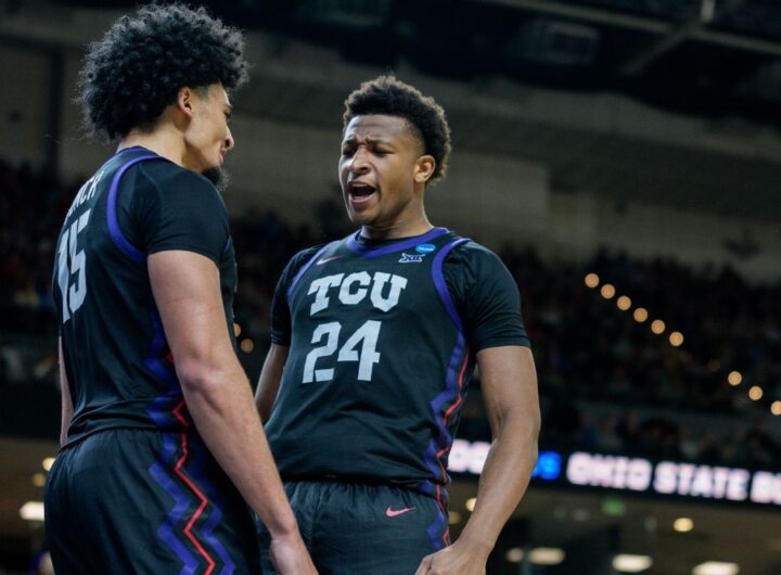 TCU backs up its tough talk, bounces Buckeyes in 1st round