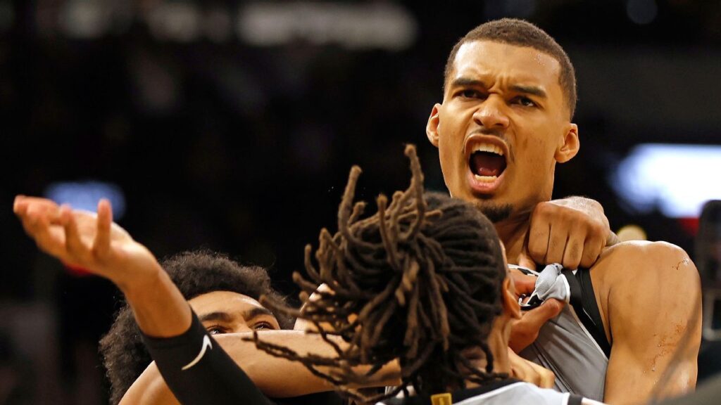 Spurs end 6-year playoff drought behind Wembanyama's game winner