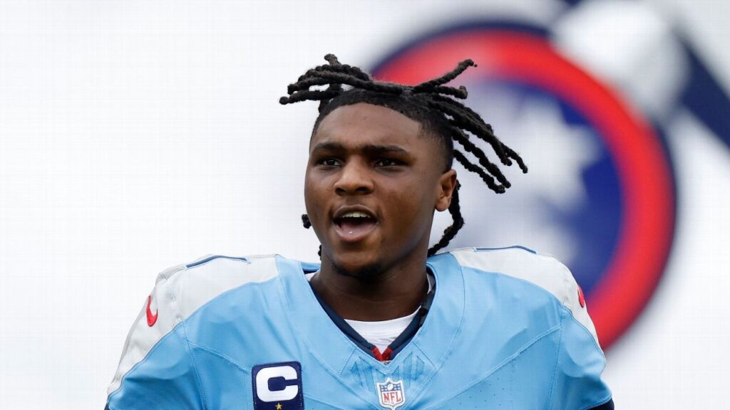 Cam Ward shows support for new Titans WR Wan'Dale Robinson