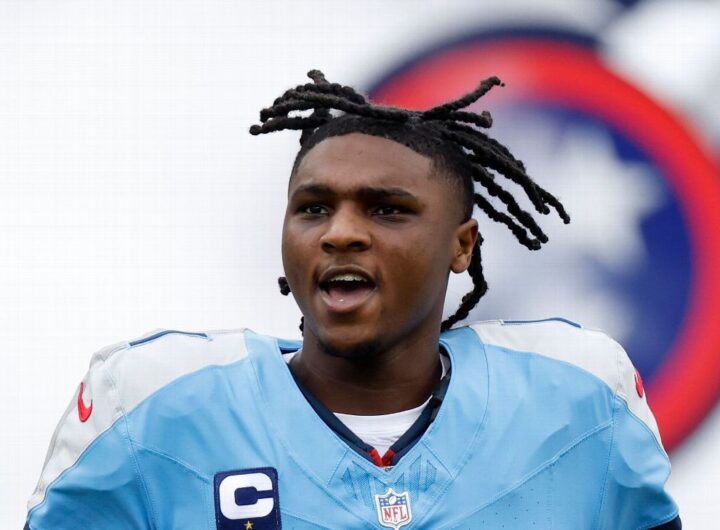 Cam Ward shows support for new Titans WR Wan'Dale Robinson