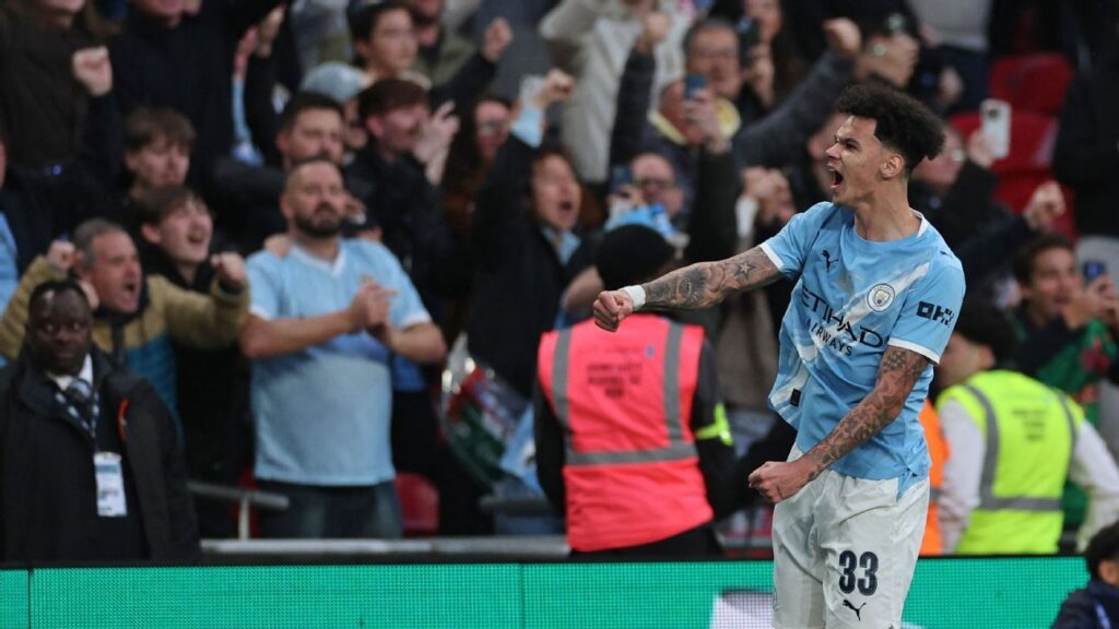 Carabao Cup final LIVE: Man City ahead through O'Reilly brace as Arsenal struggle