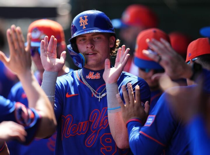 Mets phenom Carson Benge to start in right field