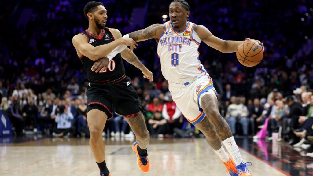 Jalen Williams returns to Thunder lineup in win over 76ers