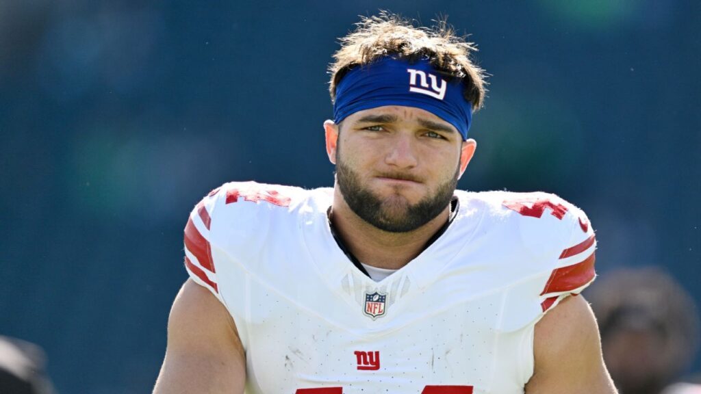 Giants' Skattebo apologizes for 'tasteless joke' on CTE, asthma