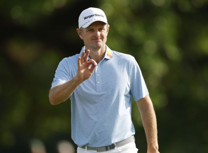 Justin Rose gifted 'special' trophy after friends' auction find