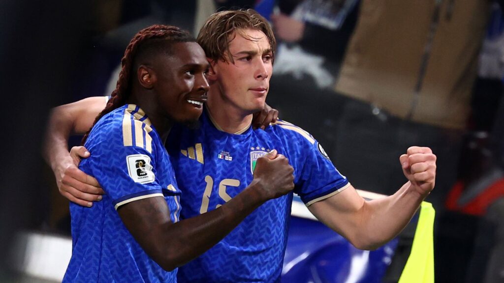 Italy 2 - 0 N Ireland