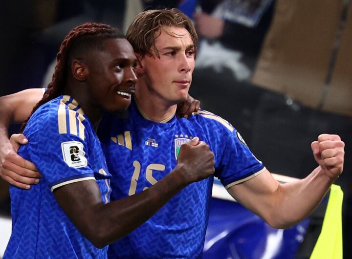 Italy 2 - 0 N Ireland