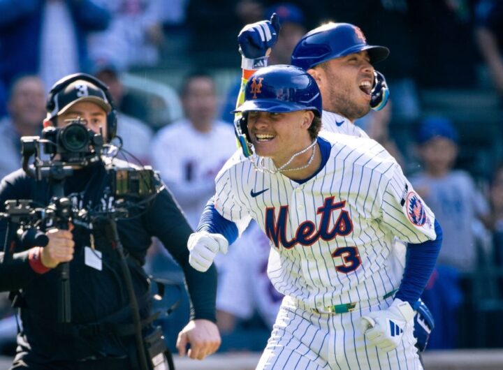 Carson Benge homers in big league debut to help Mets pound Pirates in opener