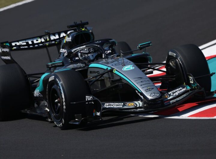 Japanese Grand Prix: George Russell pips Kimi Antonelli to finish fastest in first practice
