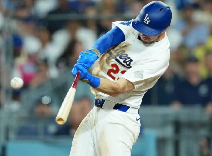 Kyle Tucker getting into groove as Dodgers begin three-peat quest