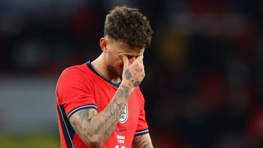 England 1 - 1 Uruguay