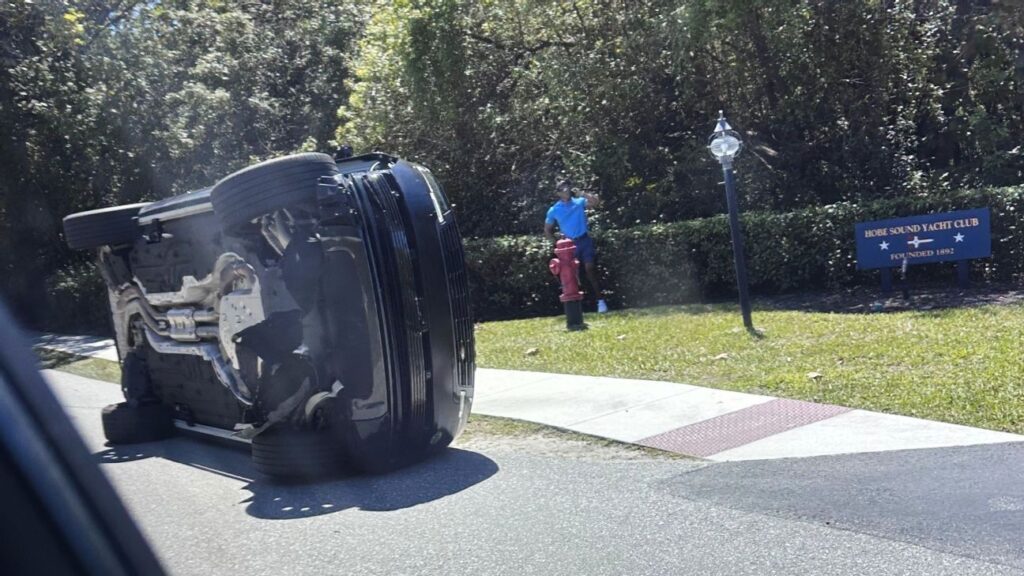 Tiger Woods arrested at crash scene on suspicion of DUI, sheriff says