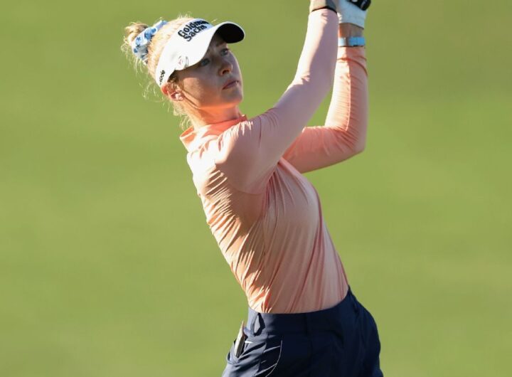 Nelly Korda hits her stride, builds 2-shot lead in Phoenix