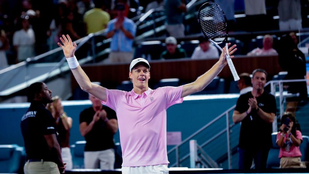 Jannik Sinner to face Jiri Lehecka in Miami Open men's final