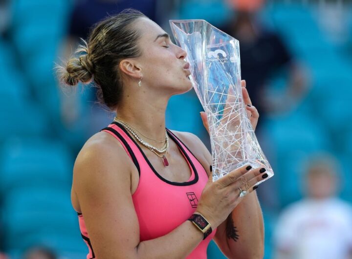 Sabalenka outlasts Gauff in 3 sets to capture Miami Open title