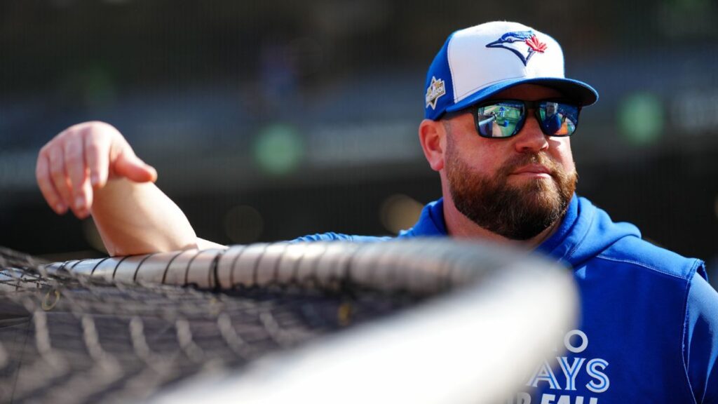 Blue Jays' John Schneider gets reassurance from Steve Kerr